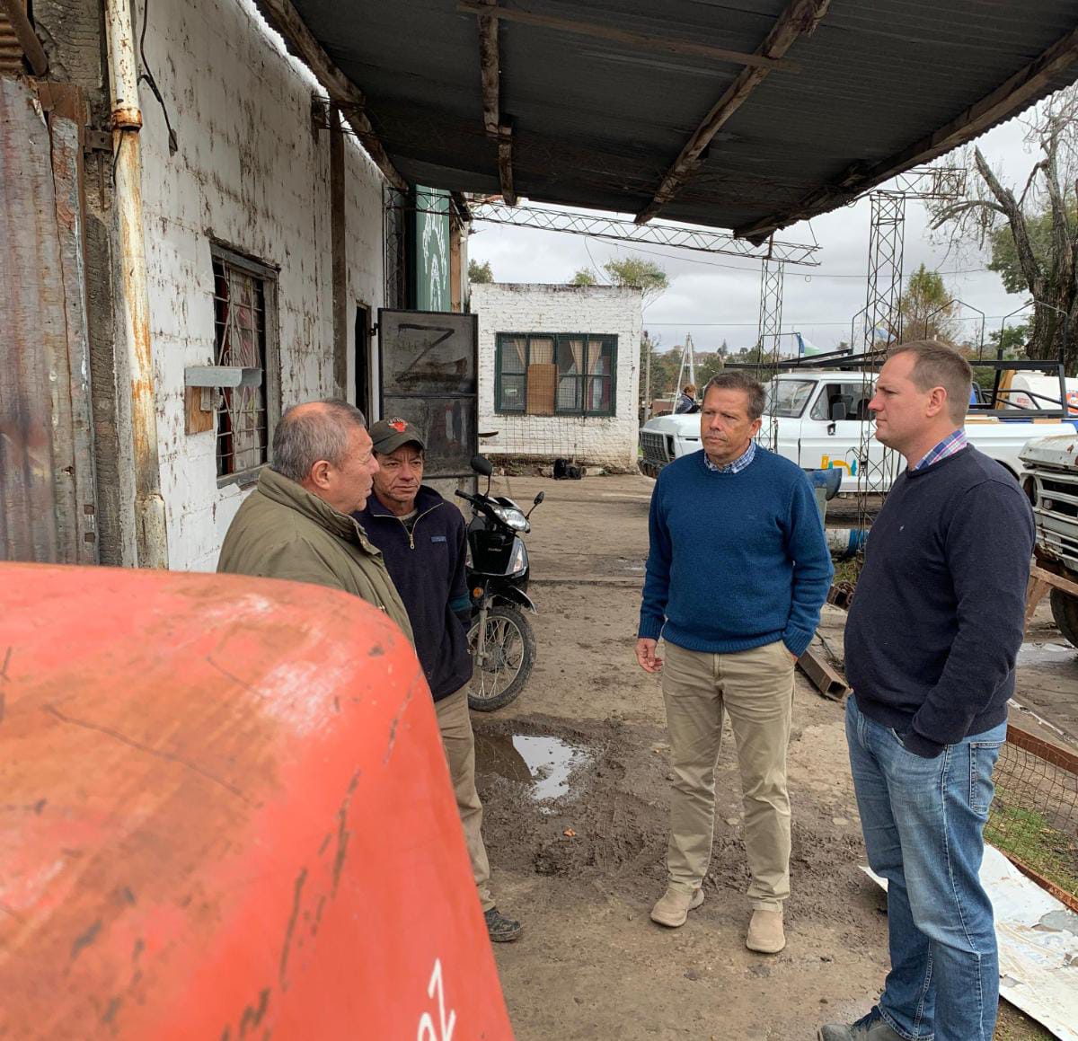 Martin recorrió el Taller Municipal y destacó su rol clave en el funcionamiento de los servicios públicos